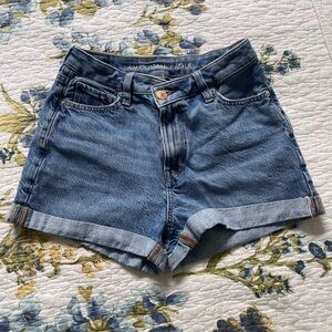 American Eagle Outfitters Blue Jean Shorts High-Waisted